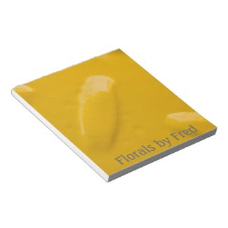 Yellow Diamondplate Notepad notepad