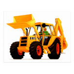 Yellow Digger Postcard