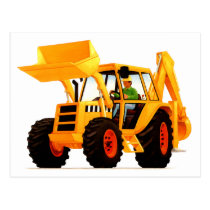 Yellow Digger postcards