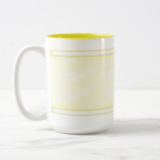 Yellow Disco Background Mug mug