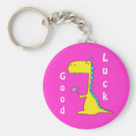 YELLOW DlNO, Good , Luck Keychains