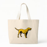 Yellow Dog Tote Bag