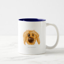 Yellow Dog Critter Mugs