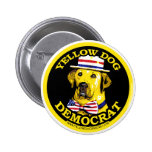 Yellow Dog Democrat. Button 