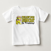 Yellow Dog In Training Shirt 