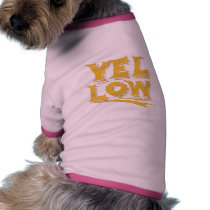 Yellow pet clothing by evrose Yellow pet clothing