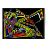 Yellow dominates greeting card