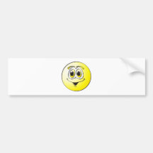 Yellow Dot Bumper Stickers