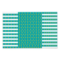 Yellow dots photographic print