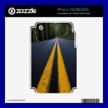 YELLOW DOUBLE LINE PAVEMENT ROADS TRAVELING PHOTO skins