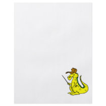 Yellow Dragon in Hat Full Color Flyer