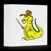Yellow Dragon in Hat binders