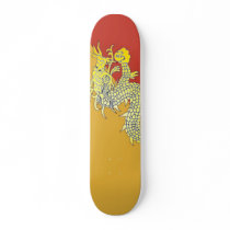 Yellow Dragon Skateboard