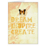 Yellow Dream, Inspire, Create Card cards