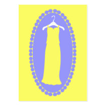 Yellow Dress business cards by OccasionsByMadeleine Yellow Dress business cards