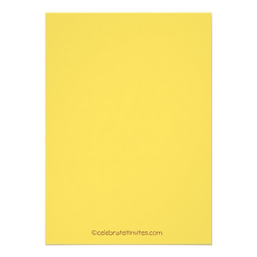 Yellow Duck Baby Shower Custom Invitations