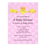 Yellow Duck Baby Shower Invitation