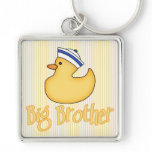 Yellow Duck Big Brother Keychains