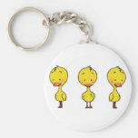 Yellow duck key chain
