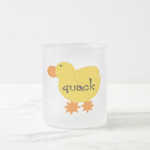 Yellow Duck Quack Tshirts and Gifts Coffee Mug