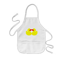 yellow ducks apron