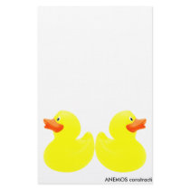 yellow ducks stationery by GeoKip yellow ducks stationery