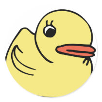 Yellow Ducky stickers
