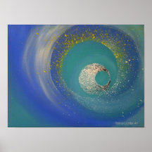 Yellow Eclipse Poster