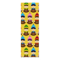 Yellow Elf Repeat Bookmark business cards by markmurphycreative Yellow Elf Repeat Bookmark business cards