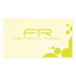 Yellow Fantastic Rebel Business Cards