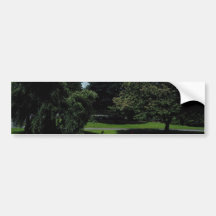 yellow Festival Gardens, Ashby Road, Scunthorpe, E Bumper Sticker