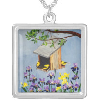 Yellow Finch Necklace