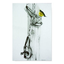 "Yellow Finch" Print