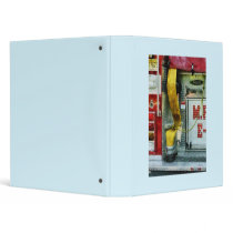 Yellow Fire Hose 3 Ring Binders