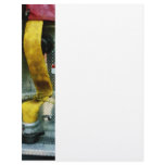 Yellow Fire Hose Letterhead Design