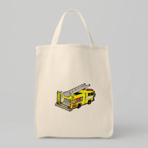 Yellow Fire Truck bags