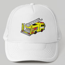 Yellow Fire Truck hats