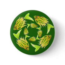 Yellow Fish Circling Button