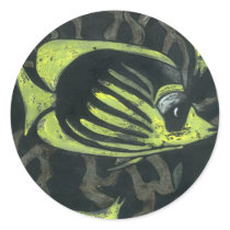 Yellow Fish Stickers