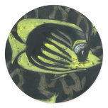 Yellow Fish Stickers