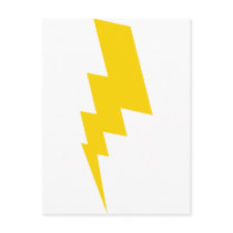 yellow flash postcards