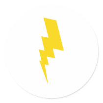 yellow flash stickers