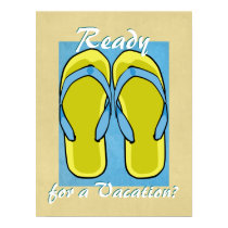 Yellow Flipflops Poster posters by Customizables Yellow Flipflops Poster posters