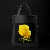 Yellow "Floating" Tulips bags