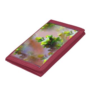 Yellow Floral Artistic Wallet