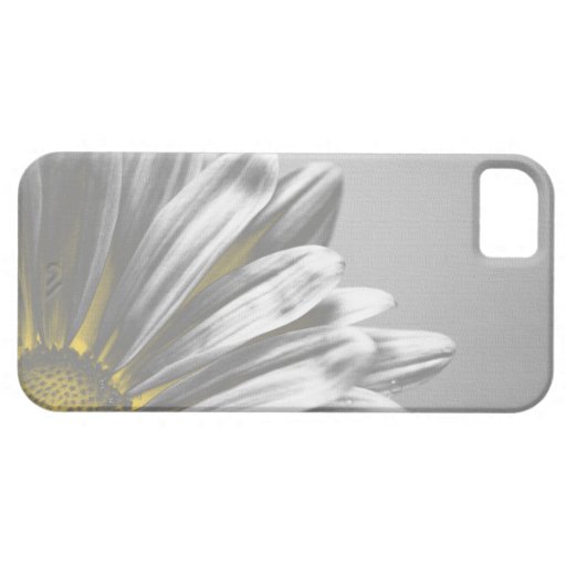 Yellow Floral Highlights iPhone 5 CaseMate iPhone SE/5/5s Case Zazzle