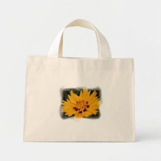 Yellow flower bag