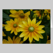 Yellow Flower card