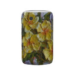 Yellow Flower Cluster Blackberry Case