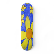 Yellow Flower Deck skateboards